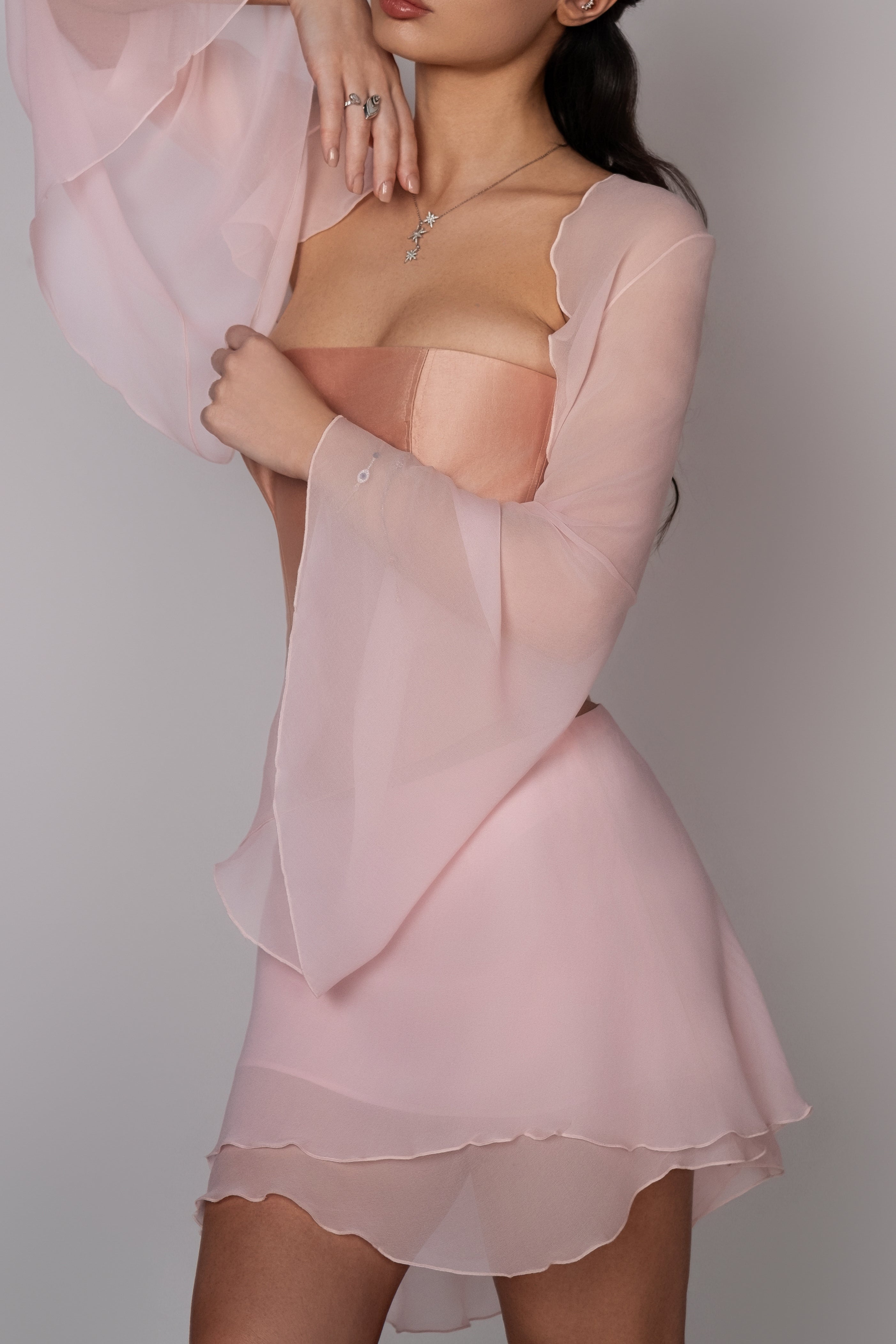 Blush Silk Ensemble