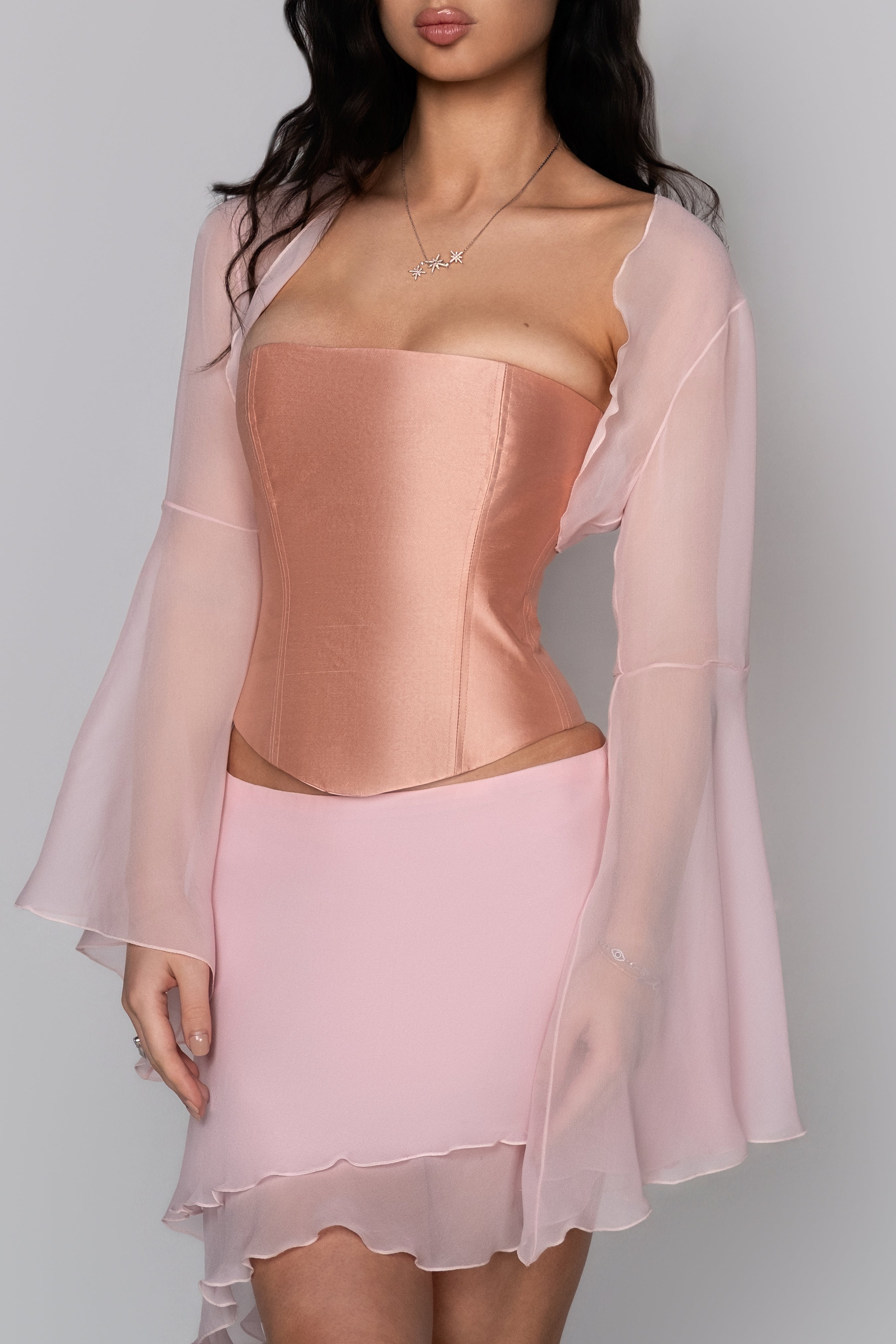 Blush Silk Ensemble