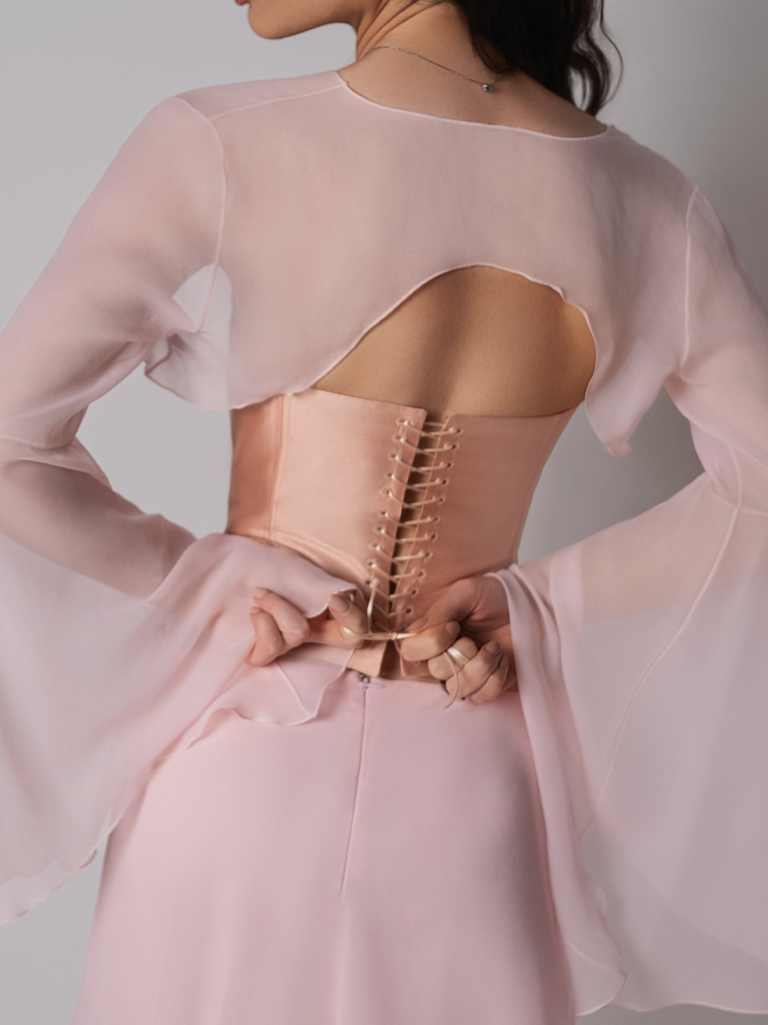 Blush Silk Ensemble